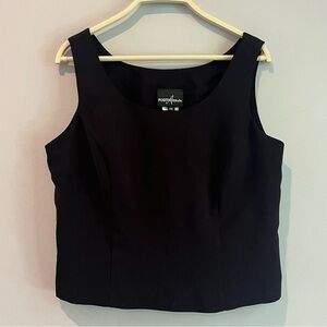 Black tank top work attire size 14 L Positive Attitude